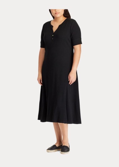 Vestido Ralph Lauren Algodão Fit-and-Flare Mulher 15748-ODKQ